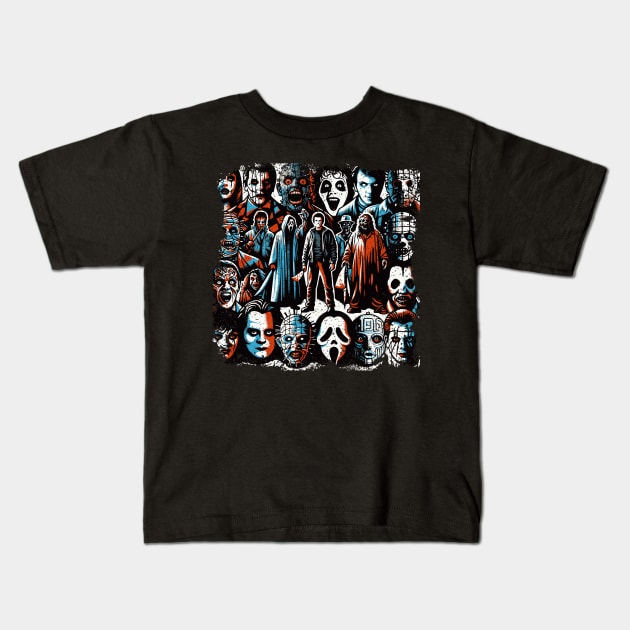 Monster Mash Kids T-Shirt by JSnipe